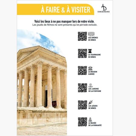 Arena - 2 Chambres - Vue Sur Les Arenes Nîmes Exteriér fotografie